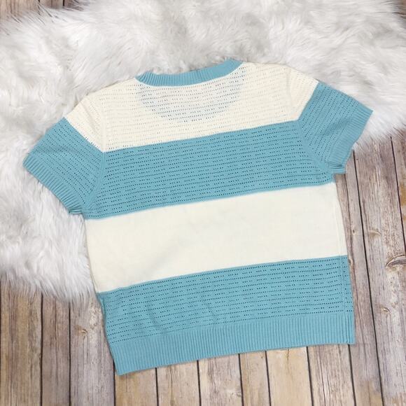 🆕 ModCloth Day Brightened Sweater in Sky Large - Picture 6 of 6